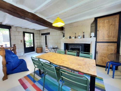 Turquant House | Ancien pressoir, semi-troglodyte