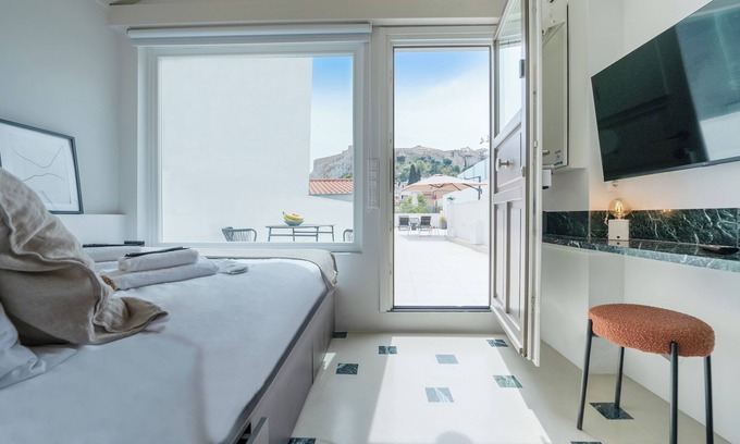 Plaka Hotel | Andrianou Studio with Terrace