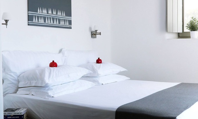 Naousa Villa | Angels Superior sea/pool view villa Thalassa, Paros 2BD,2BR