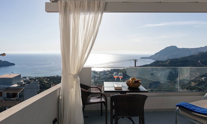 Mirthios Apartment | AnnaView Top Floor Suite No11 with amazing Seaview