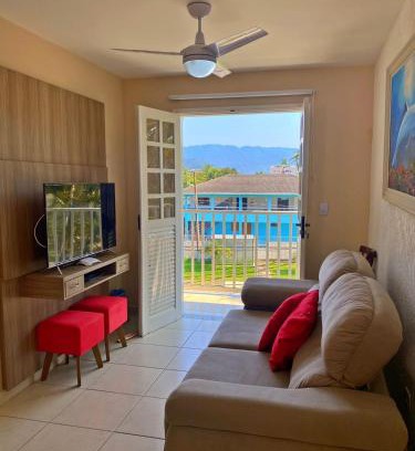 Tenorio Apartment | Apartamento Praia Grande Tenório pé na areia c/ar