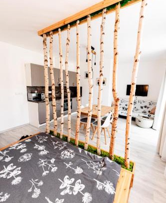 Zelezna Ruda Apartment | Apartmán v centru Železné Rudy se zahrádkou