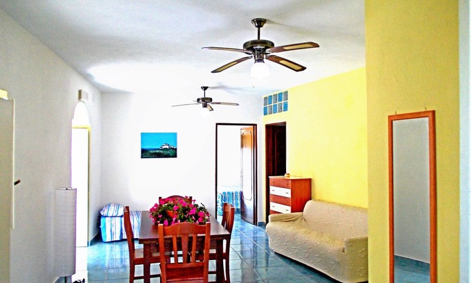 Panza Apartment | Apartment 2/4 guests, double bedroom, living room, bathroom,kitchen, and outside.