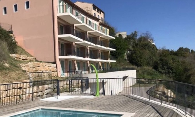 Fayence Apartment | apartment 2 panoramic view 10 mins from the lake and 35 mins from the sea