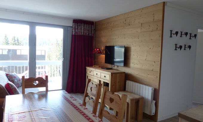 Flaine Apartment | Apartment 3* Flaine Fôret 2 bedrooms South facing, bed linen and cleaning included