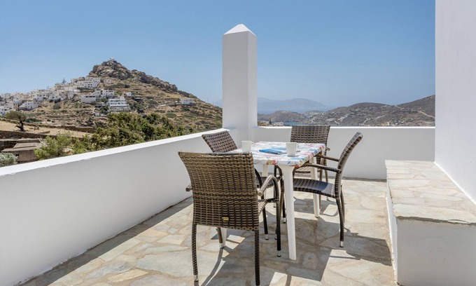 Ios Apartment | Apartment '7 Studio' with Sea View, Wi-Fi and Air Conditioning