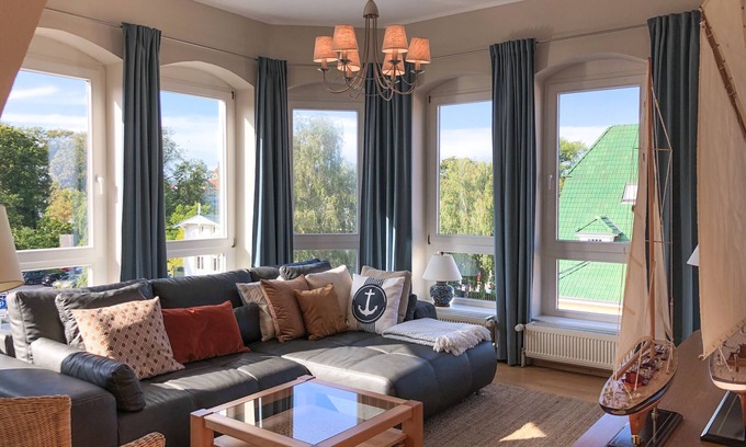 Ostseebad Kuhlungsborn Apartment | Apartment above the roofs of Kühlungsborn