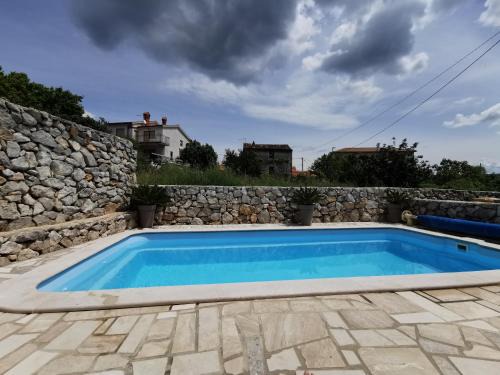 Kornic Apartment | Apartment Andrea with pool and seaview