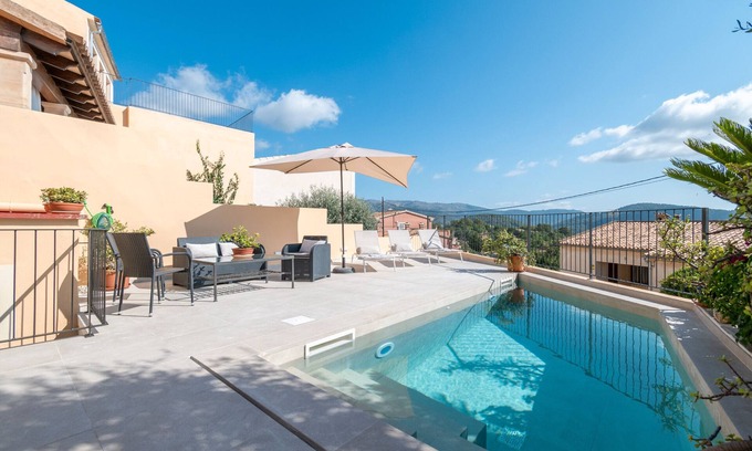 Campanet House | Apartment 'Can Vidal' with Sea Views, Wi-Fi and Air Conditioning