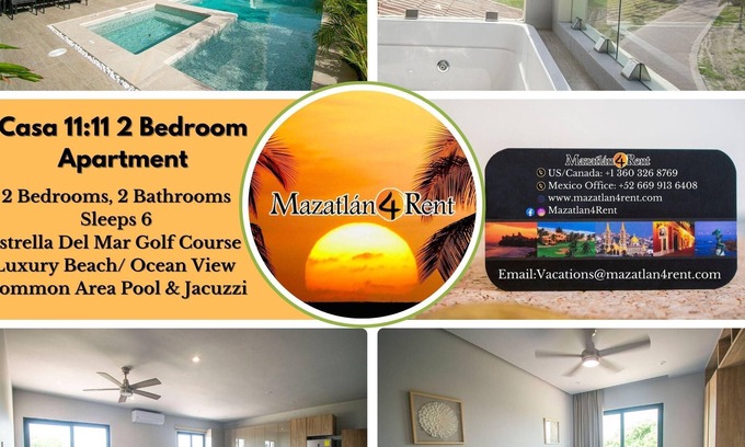 Mazatlan Apartment | Apartment Casa 11:11 2 Bedroom