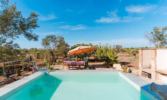 Marina di Mancaversa Apartment | Apartment 'E Case Tu Bertu - Gallipoli' with Private Pool, Private Terrace and Air Conditioning