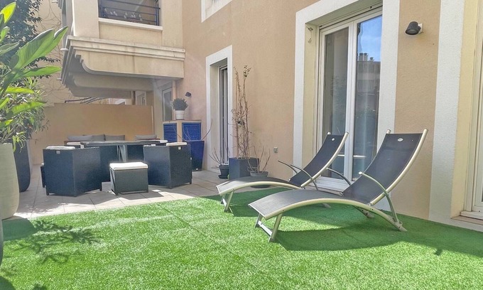 Sainte-Maxime City Centre Apartment | Apartment for 6 people - Air conditioning - Wifi - Downtown - Sainte Maxime