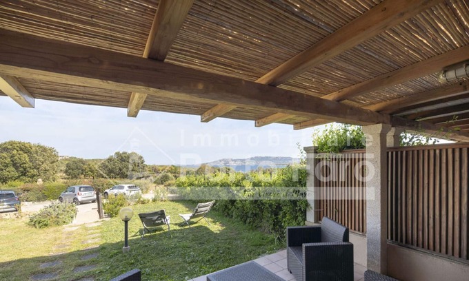 Capo d'Orso Apartment | Apartment HRH238 – TWO ROOM APARTMENT WITH PATIO AND SEA VIEW IN PORTO MANNU