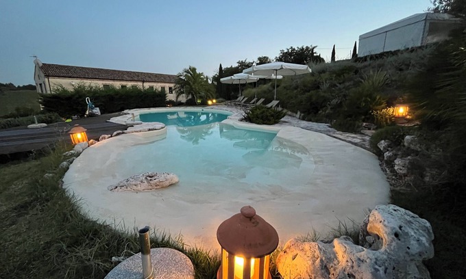 Bettolelle House | Apartment in elegant villa with SPA sleeps 4/6