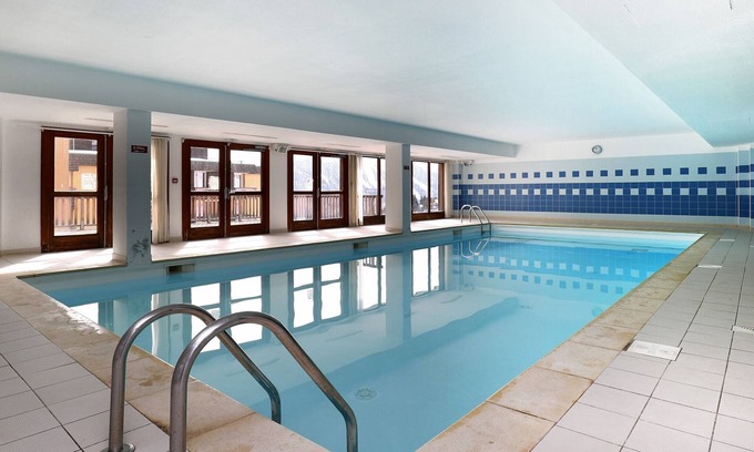 Orcieres-Merlette Apartment | Apartment in Orcières with Heated Pool