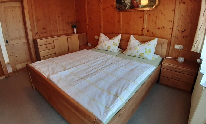 Bad Feilnbach Apartment | Apartment Nelke 1st floor, 45 sqm, 1st sep. Bedroom, balcony