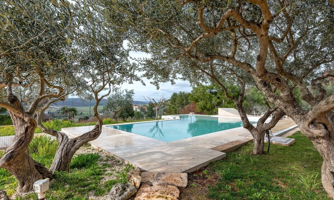 Selva di Fasano House | Apartment 'Oasi Di Pace' with Mountain View, Wi-Fi and Air Conditioning