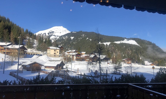 Chatel Apartment | Apartment overlooking Lac du Vonnes Chatel, Porte du Soleil - fantastic location