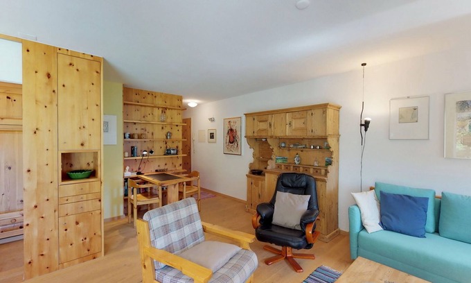 St. Moritz Apartment | Apartment Park Salet 3.5