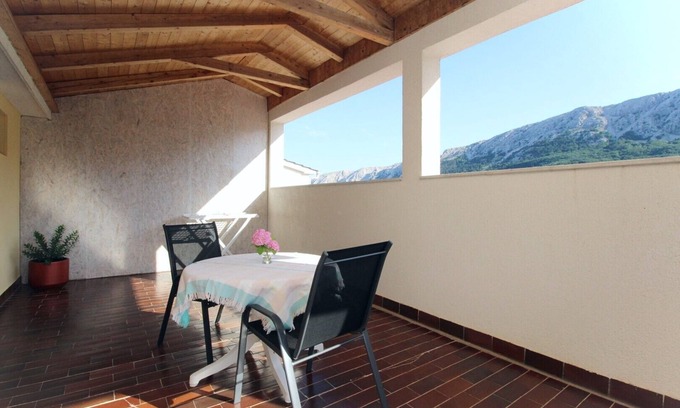 Jurandvor Apartment | Apartment Petrica No.2 - with Balcony, located in the peaceful village of Jurandvor near Baska