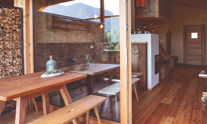 San Pancrazio Apartment | Apartment 'S`Mühlstübele' with Mountain View, Private Terrace and Shared Garden