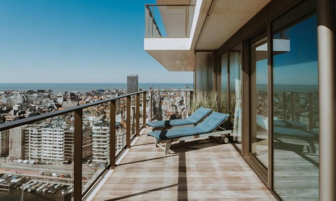 Ostend City Centre Apartment | Apartment Sky Tower View by Interhome