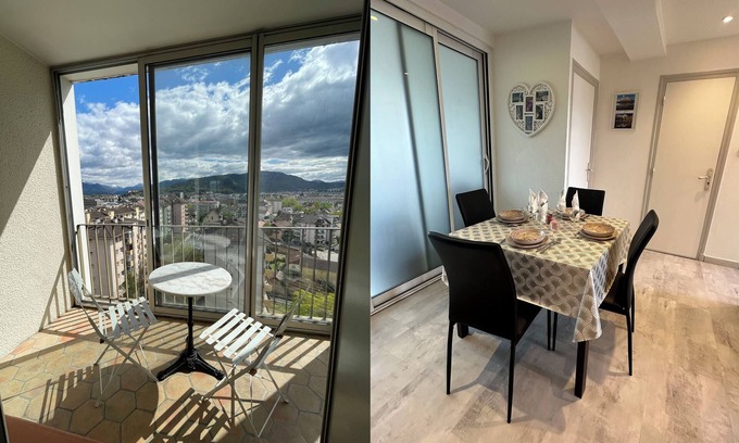 Annecy Apartment | Apartment T3bis classified *, free parking, Annecy Center