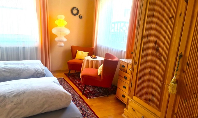 Sankt Martin Apartment | Apartment Vintage Pfalz mit Terrasse