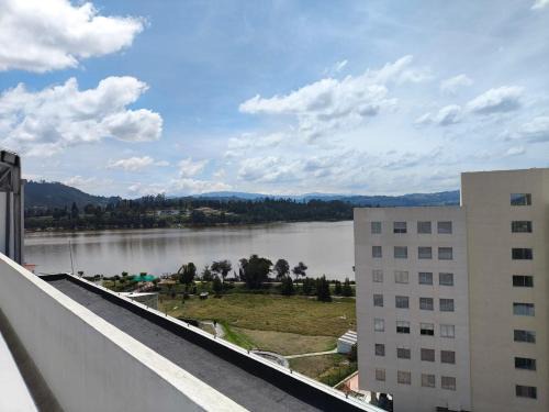 Paipa Apartment | Apartment with a view of Lake Sochagota