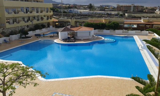 Playa Paraiso Apartment | Apartment with swimming pool and sea view