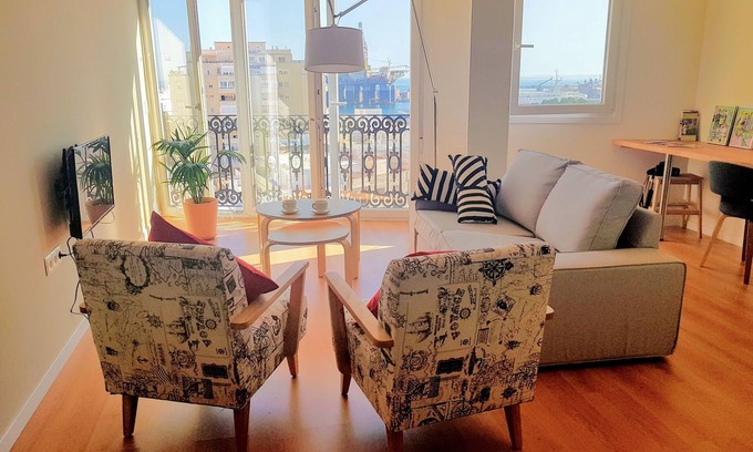 Almeria Centro House | Apartment with views next to the Cathedral of Almería