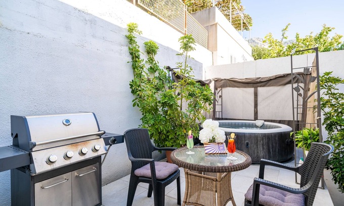 Mlini Apartment | Apartments Blažević - Two Bedroom Apartment with Terrace and Sea View