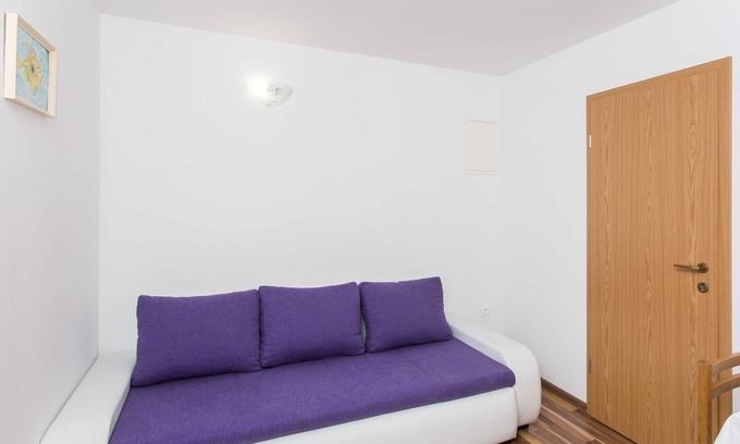 Mlini Apartment | Apartments Djurkovic - One-Bedroom Apartment with Shared Terrace and Sea View