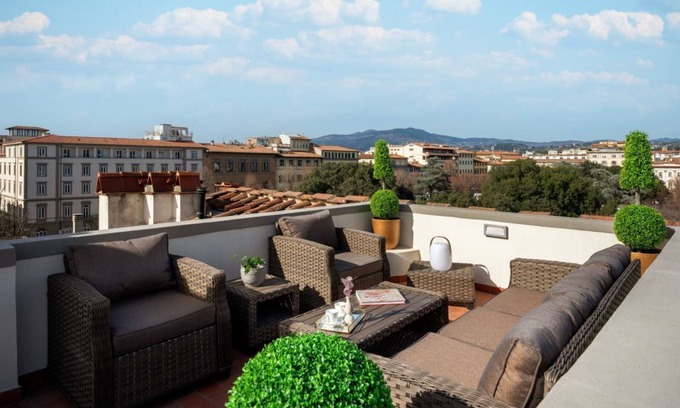 Santa Maria Novella Apartment | Apartments Florence - Granduca Penthouse with stunning terrace