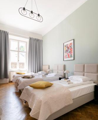 Piasek Południe Apartment | Apartments Studencka Street, Next to Planty Park