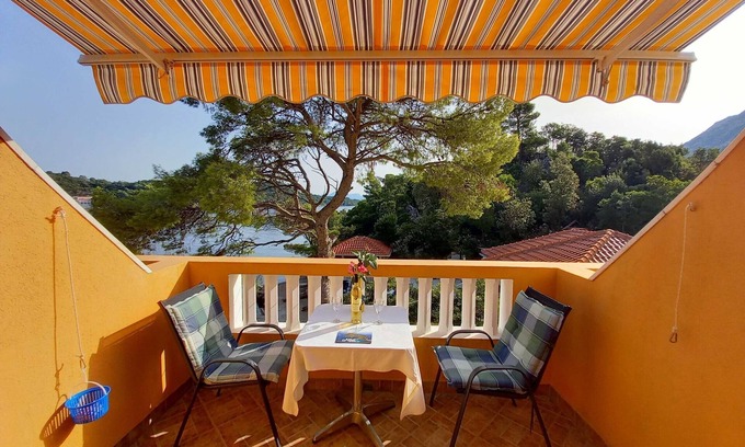 Sobra Apartment | Apartments Vinko Mljet- One-Bedroom Apartment with Terrace (A4)