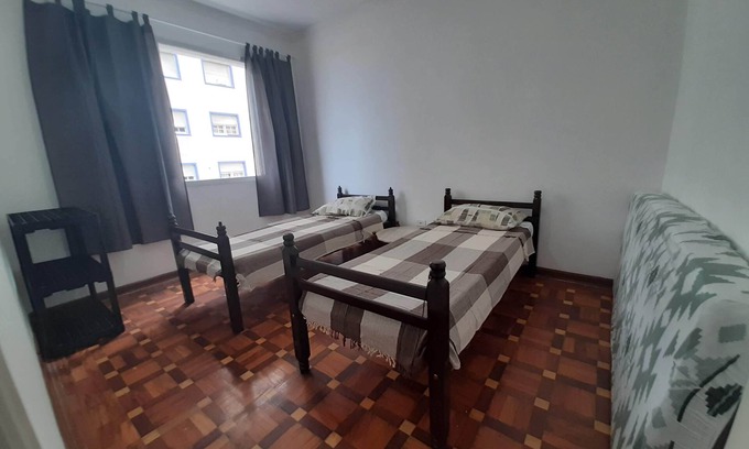 Vila Assuncao Apartment | Apê - Foot in the Sand and Sea View.