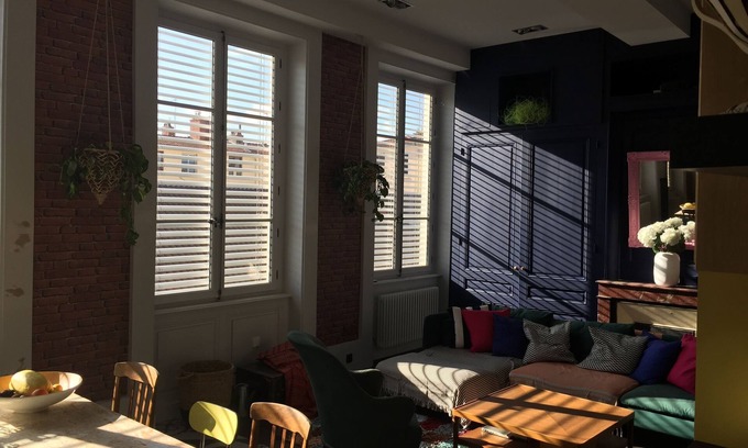 Croix Rousse Apartment | App LYON4 cocooning Croix Rousse 86m2-4P
