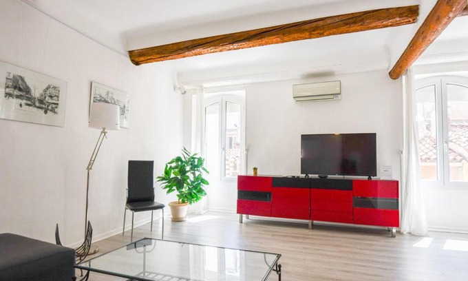 Notre-Dame du Mont Apartment | Appart 2 ch AC proche Cours Julien & Vieux-Port