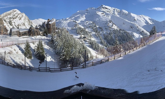 Avoriaz Apartment | Appart 2 p + Balcon + Casier à Skis Quartier de la Falaise