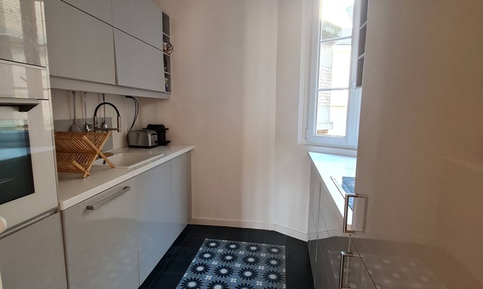 Quartier de Javel Apartment | Appartement Élégant et Calme, Quartier Animé
