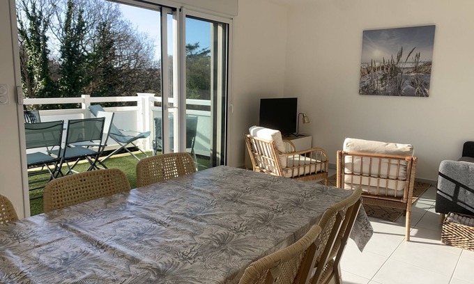 Pornic Apartment | Appartement 4/5 Pers Lumineux et Calme à 10 min à Pied du Centre Ville