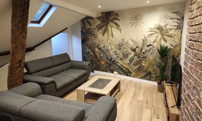 Rouen City Centre Apartment | Appartement Atypique, Idéal 5-10 Personnes