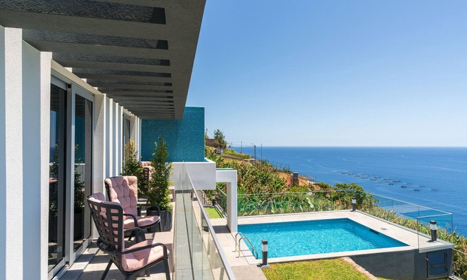 Ribeira Brava Apartment | Appartement avec piscine privée