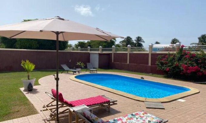Saint-Francois Apartment | Appartement cosy & calme en Rez de villa