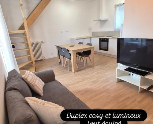 Chateaubriant Apartment | Appartement Duplex cosy neuf en plein centre