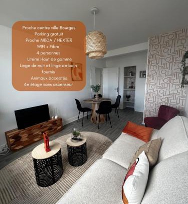Bourges Apartment | Appartement La Perle Urbaine