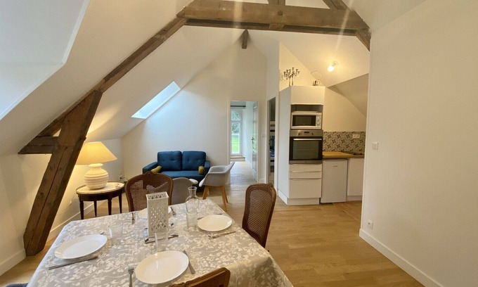 Cambron Apartment | Appartement Le Cèdre à Cambron: Idéal Pour 4 Personnes