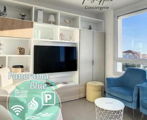 Carnon-Plage Apartment | Appartement Rooftop 360 - JACUZZI - Parking - Clim - wifi