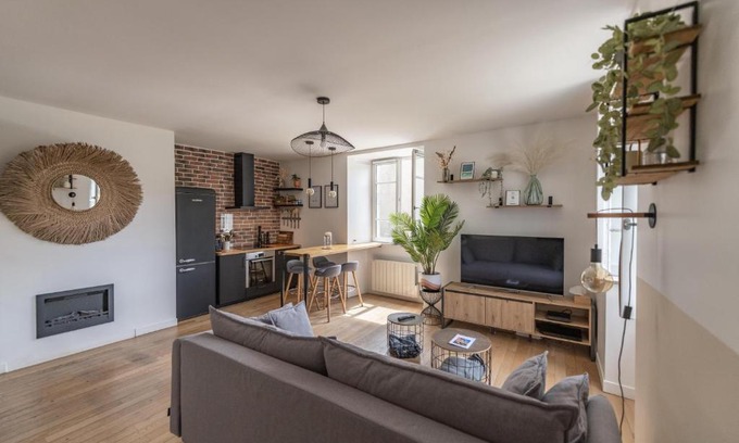 Quimper Apartment | Appartement T2 - Vue imprenable sur la cathédrale